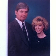 Sandi and Frank's 25th Wedding Anniversary Picture.