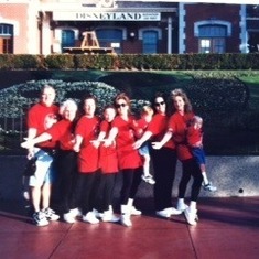Ronnie (Les' younger brother) and his bunch; Ronnie, Donna, Ronda, Betina, Cindy, Eric, Shari, Kari and John having family fun times at Disneyland in California. A close family who enjoy spending time together.