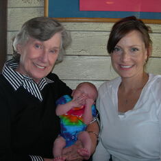 Great grandchild Jules with Jennifer