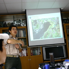 2008/03/06 Gunadu Nature Park office team visited Mi Po