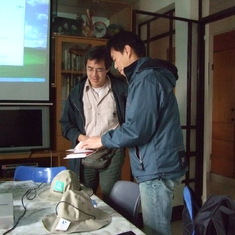 2008/03/06 Gunadu Nature Park  office  team from Taiwan visited Mi Po