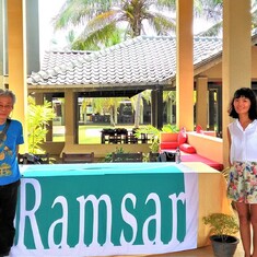 memory to join Ramsar Asia Regional Meeting in Sli Lanka March, 2018 