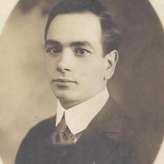 John Maggilini, Lia's father, young (circa 1916-18)