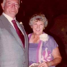 October 10th, 1981.  Now Grandma and Grandpa are reunited again.  Such a handsome couple