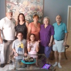 This is a great picture,of one of the times we visited and had dinner at Lila's home, we will miss h