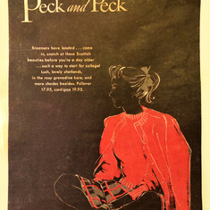 Lila's Illustration for Peck & Peck