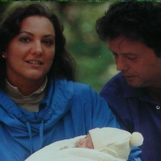 Carol Speirs, Douglas speirs with baby Vince