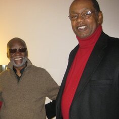 With Ahmad Jamal at Blues Alley in 2009