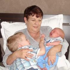 Connor & Logan with Mum B resized
