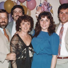 Our Family at Eric's USC Gradution Party