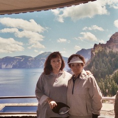 Kelly & Mom at Crater Lake
