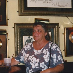 Mom at Hard Rock St. Thomas - 2011
