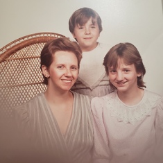 Mom, Renda, Vanya early '80's