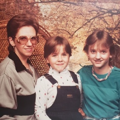 Linda, Renda and Vanya, early 1980's