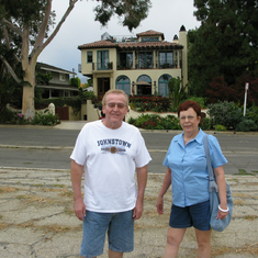 Taken at one of our lookout spots in Pacific Palisades in 2008