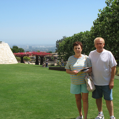Mom and Dad at the Getty Center 2006