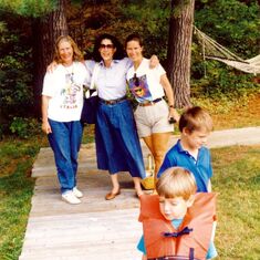 Summer 1993 w Celine & Linda