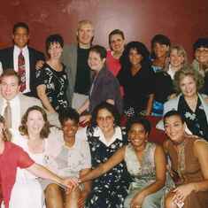 Linda's (upper right) 15 yr anniversary at Leo Burnett