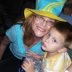 Linda Mason and her grandson Josh
