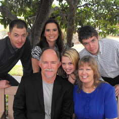 Linda with her Family