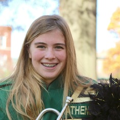 November 2014, during band picture taking on College Green
