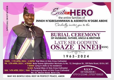 Lion Osaze Gerry Gowin INNEH