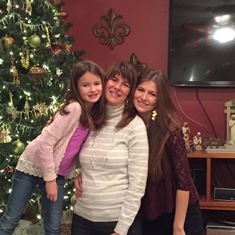 Christmas with the girls. 