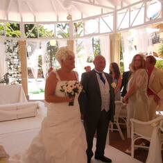 June 2013.Lisa & Peter's Wedding Day
