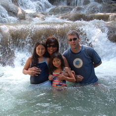 This is Dunns River Falls in Jamiaca in 2007.