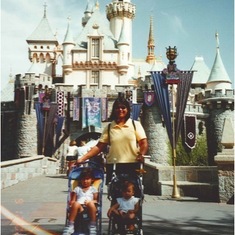 Lisa liked to take the kids to Disneyland early and often. We went most years, sometimes by ourselves and sometimes meeting family or friends.