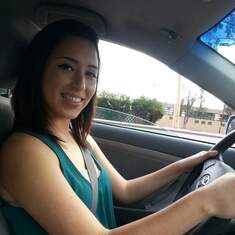 My driving diva!
