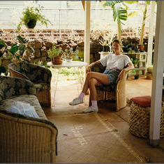 1988 June Oahu back porch