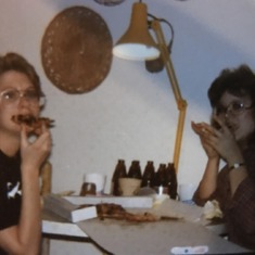 1983 Cimmaron townhomes Stillwater with Kim Kirn (roomie)