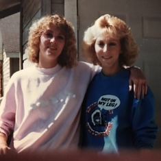 1987 October Tulsa (pennys apartment) - interesting hair choices!