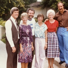 Dad, Beverly, Larry and Linda Sink, Mark and Sybil Lasker 