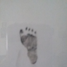 His Last ultrasound! Baby feet