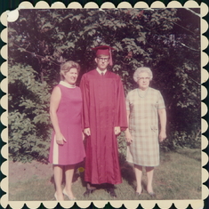 1968 Lois, Wade, Grandma Hansen