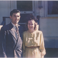 1946 John & Lois' first home, Leesville, LA