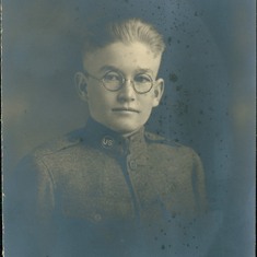1918~ Victor Hansen, Lois' father, in Army uniform