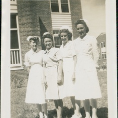 1943~ Army Cadet Nurse Lois at Schick Army Hospital,  Clinton, Iowa