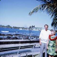 1970~ Lois and John in Hawaii