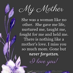 Simply the BEST you always were Mom 