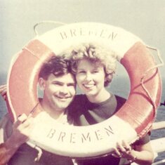 On the S. S. Bremen to Germany, Summer 1962