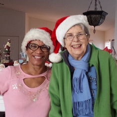 Merry Christmas!  Patsy Edwards and Lois.  December 24, 2015