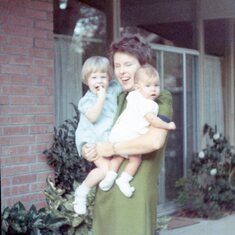 Motherhood is fun!  November 28, 1968