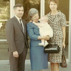 Adoption day!  October 11, 1967