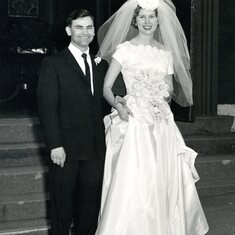 Wedding Day.  April 2, 1961