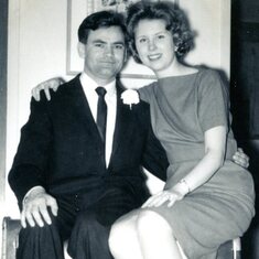 Ernest Sarneski and Lois Landberg, 1960. 