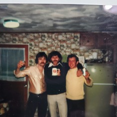 Bob Miller,  Lon and Dale Grant