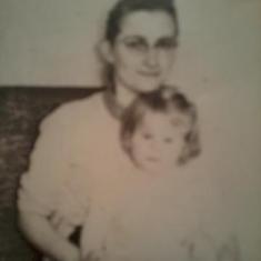 Mom & first born Me Brenda when I was 3 years old.